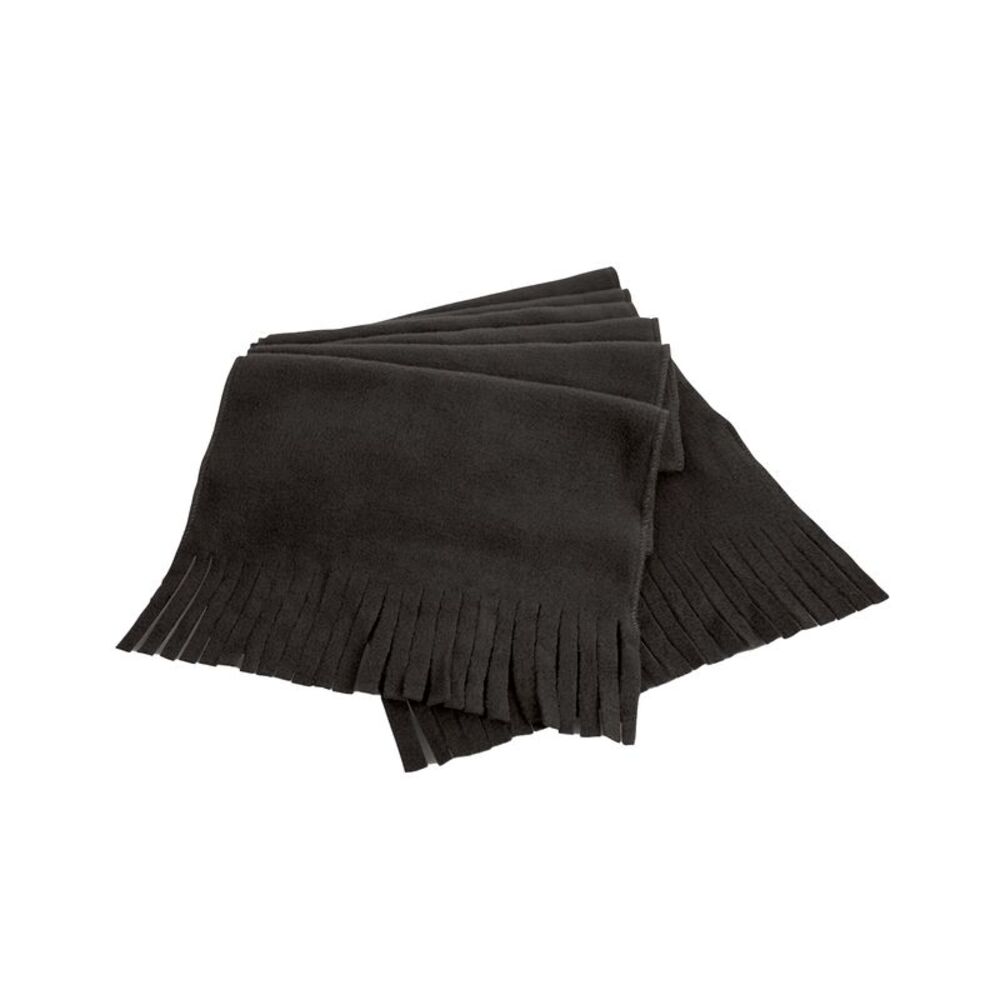 Result Winter Essentials Tassel Polartherm Scarf / Black